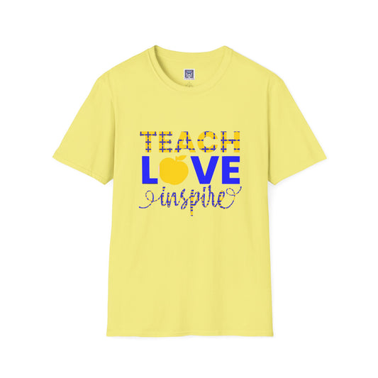 Teach Love Inspire Unisex Softstyle T-Shirt