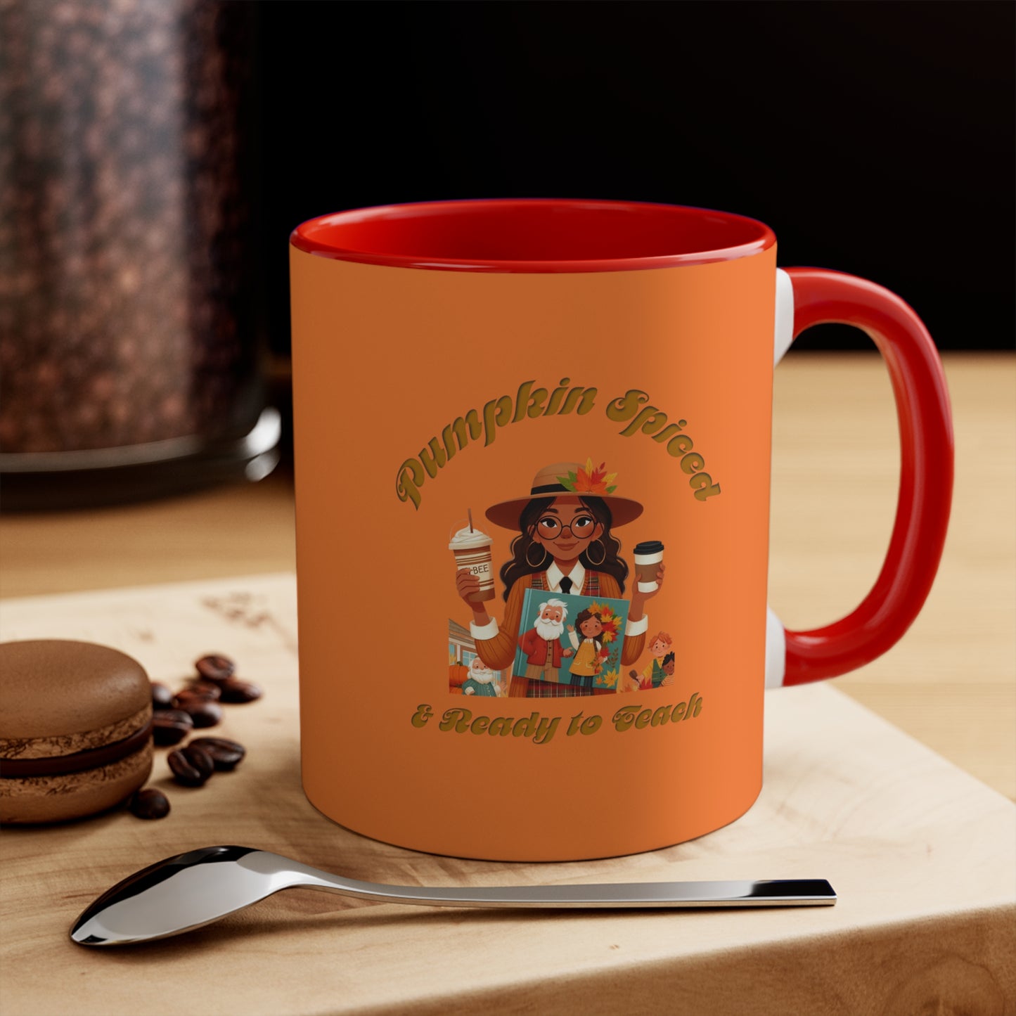 Pumpkin Spiced 2 11oz Accent Mug