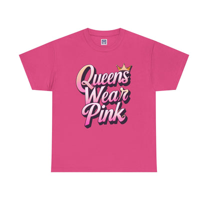MVC Goes Pink: Queens Wear Pink Cotton Tee