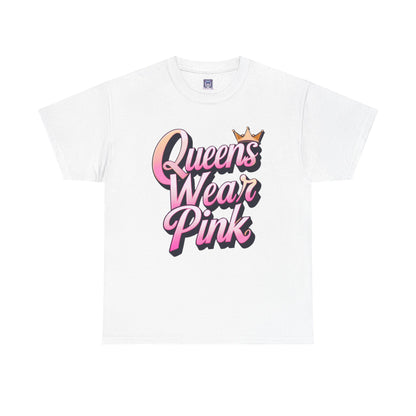 MVC Goes Pink: Queens Wear Pink Cotton Tee