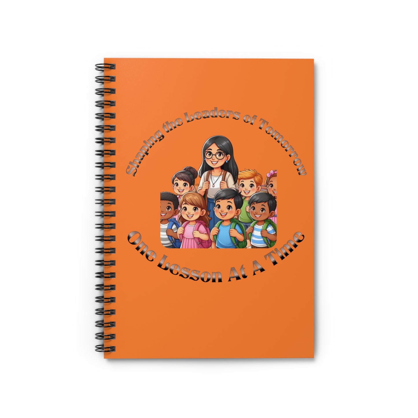 Shaping the Leaders of Tomorrow Crusta Spiral Notebook - Ruled Line