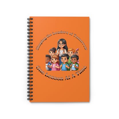 Shaping the Leaders of Tomorrow Crusta Spiral Notebook - Ruled Line