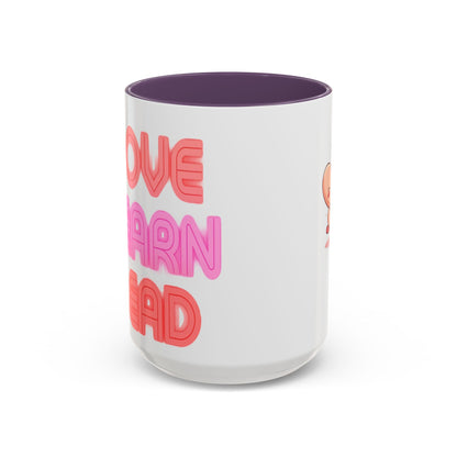 Love Learn Lead Valentine’s Accent Coffee Mug (11oz, 15oz)