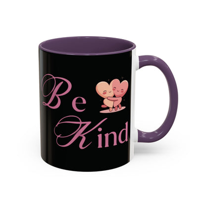Be Kind Valentine’s Accent Coffee Mug (11oz, 15oz)