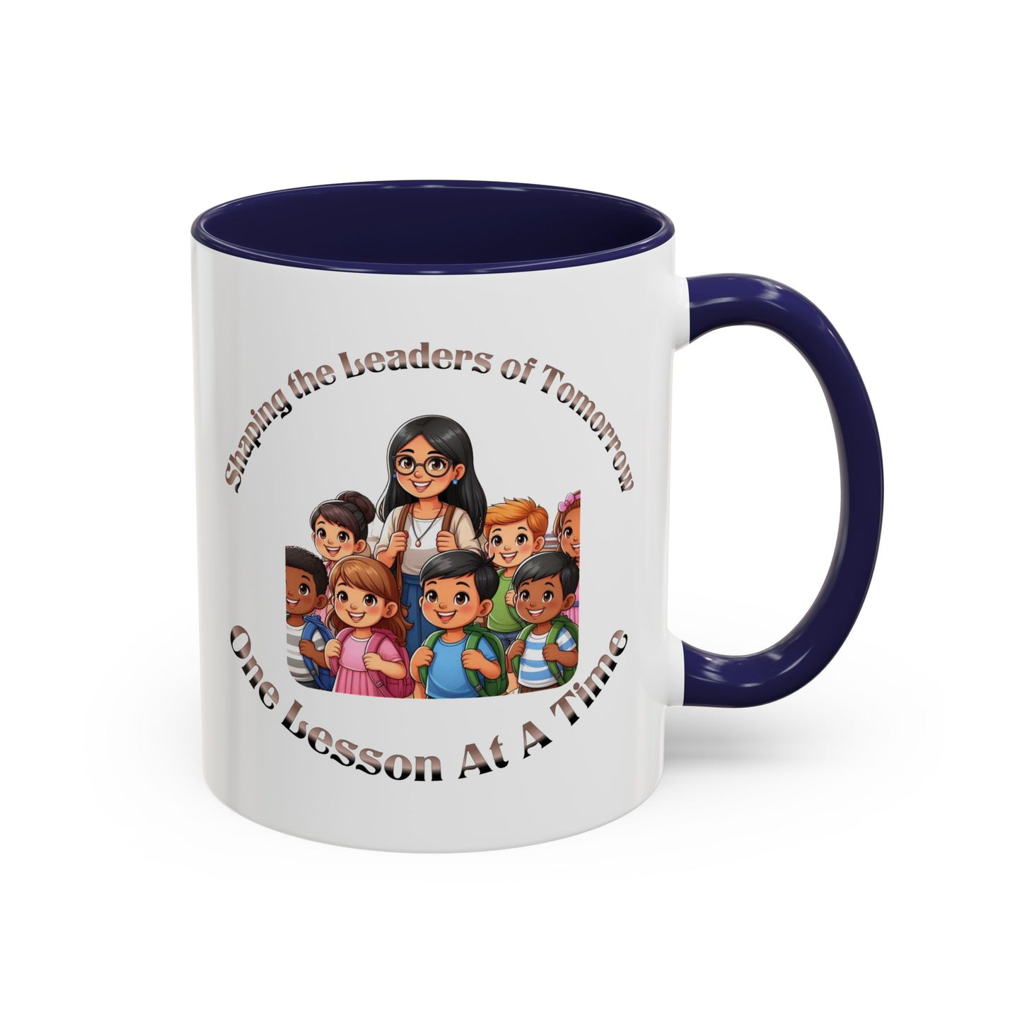 Shaping the Leaders of Tomorrow Accent Coffee Mug (11, 15oz)
