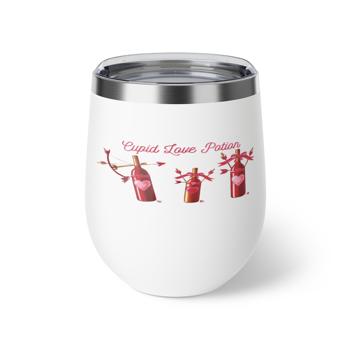 Cupid Love Potion Valentine's Wine Tumbler