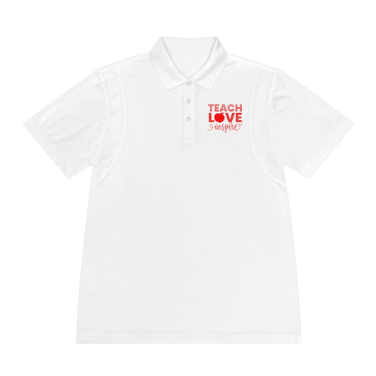 Teach Love Inspire Unisex Sport Polo Shirt