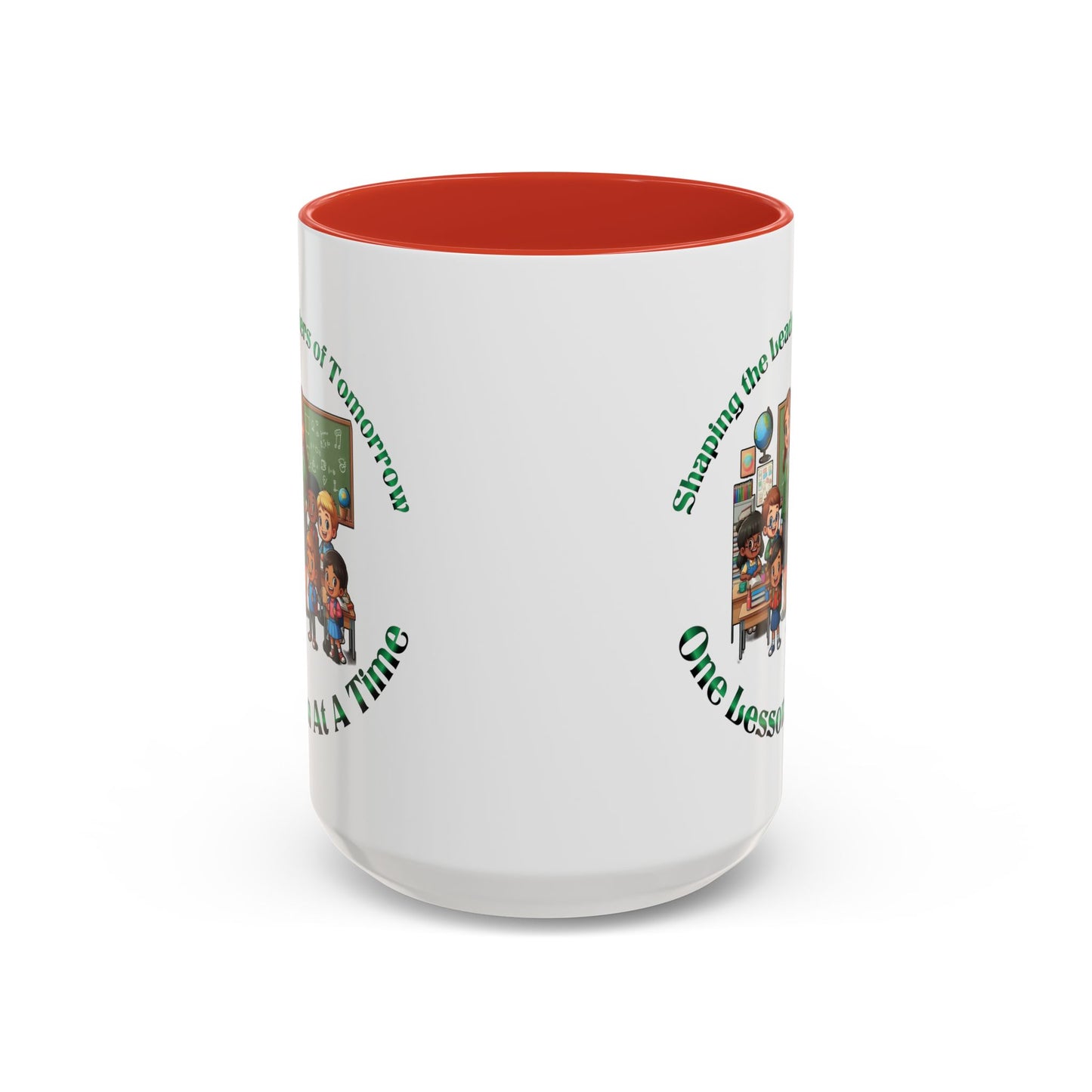 Shaping the Leaders of Tomorrow Accent Coffee Mug (11, 15oz)
