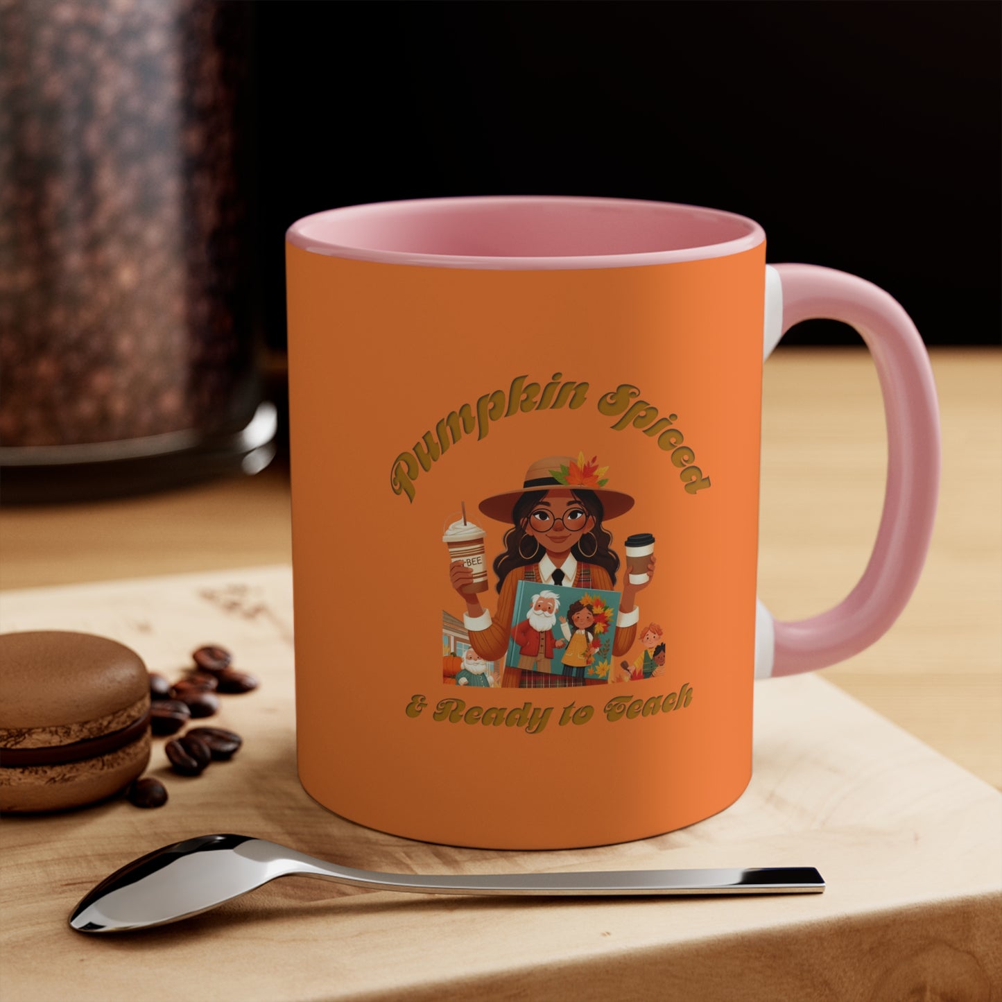 Pumpkin Spiced 2 11oz Accent Mug