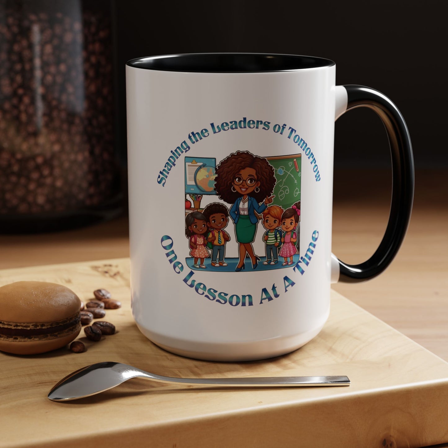 Shaping the Leaders of Tomorrow Accent Coffee Mug (11, 15oz)