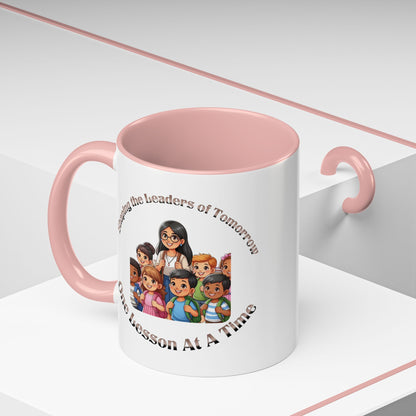 Shaping the Leaders of Tomorrow Accent Coffee Mug (11, 15oz)