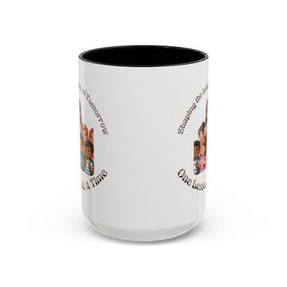 Shaping the Leaders of Tomorrow Accent Coffee Mug (11, 15oz)