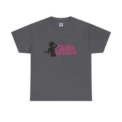 MVC Goes Pink: Faith, Fierce, Fearless Cotton Tee