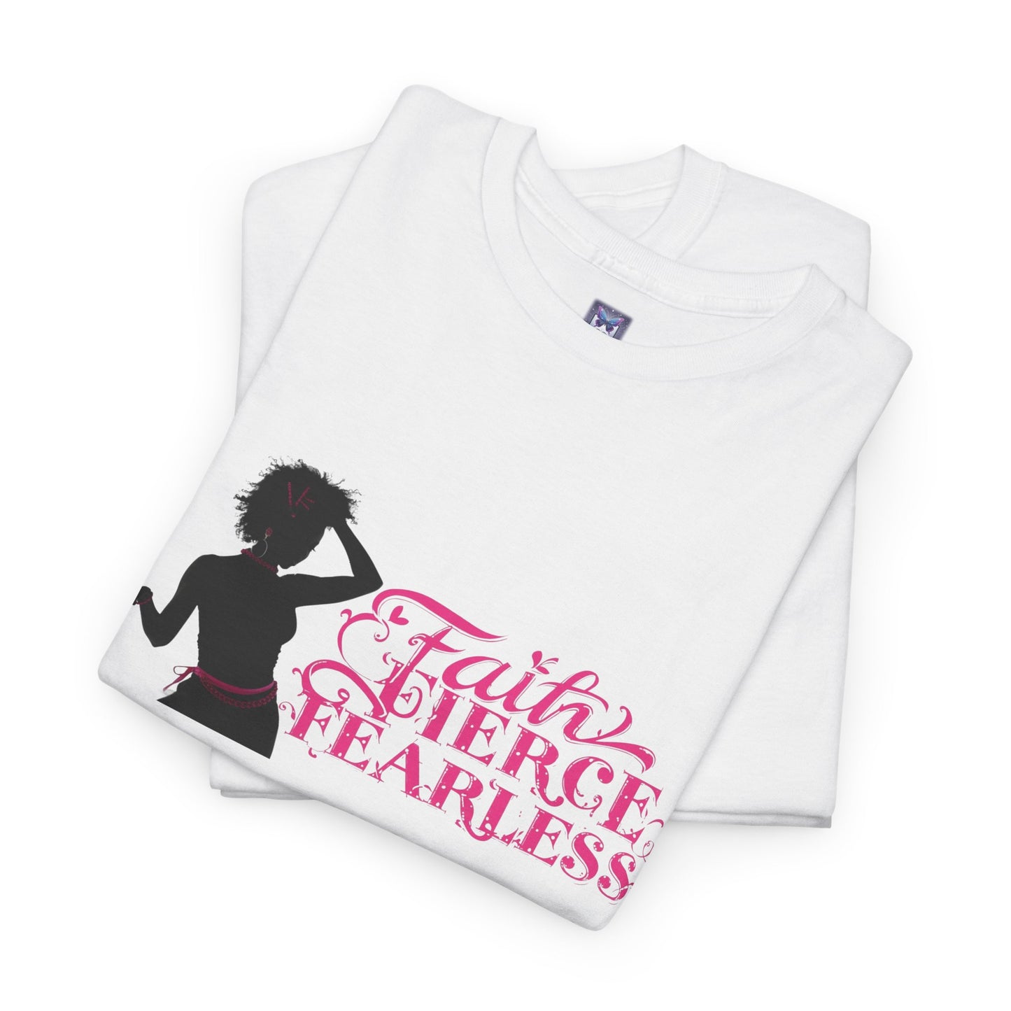 MVC Goes Pink: Faith, Fierce, Fearless Cotton Tee