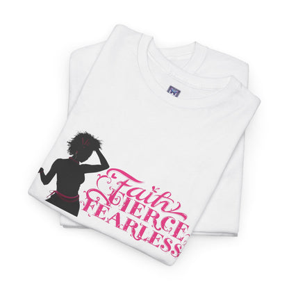 MVC Goes Pink: Faith, Fierce, Fearless Cotton Tee