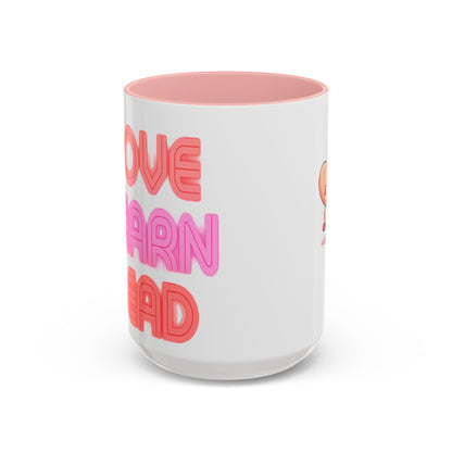 Love Learn Lead Valentine’s Accent Coffee Mug (11oz, 15oz)