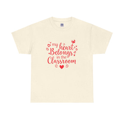 [NEW] My Heart Belongs Customizable T-Shirt