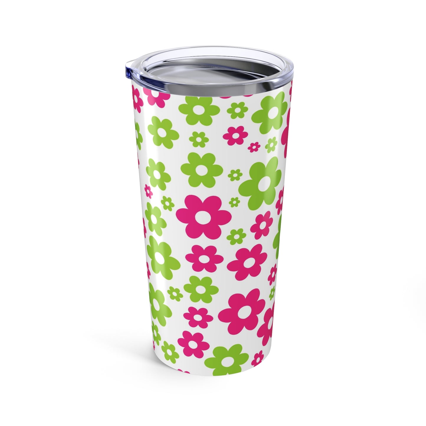 20oz Tumbler Floral Pattern