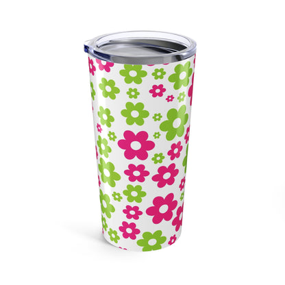 20oz Tumbler Floral Pattern