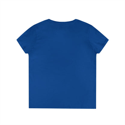 Choose Happy Ladies' V-Neck T-Shirt