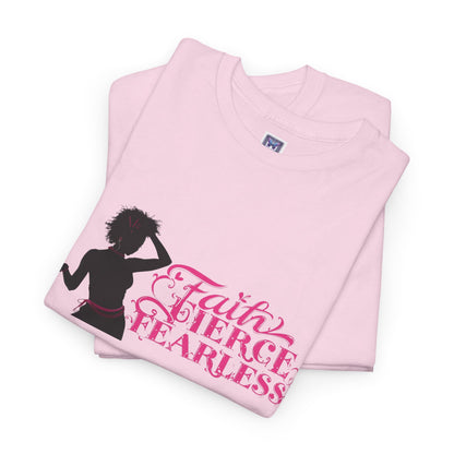 MVC Goes Pink: Faith, Fierce, Fearless Cotton Tee