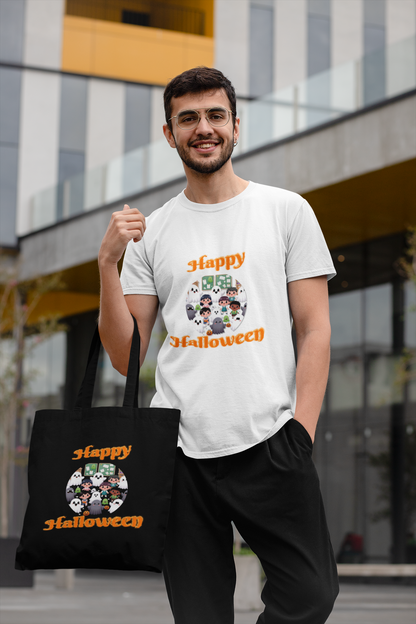 Happy Halloween Unisex Heavy Cotton Tee